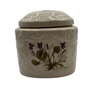 Vintage Mason's Patent Ironstone China Botanical Collection Viola Odorata